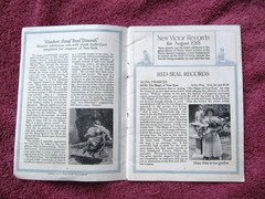 New VICTOR RECORDS Aug 1918 VICTOR HERBERT Amercian Fantasie Victrola CATALOG