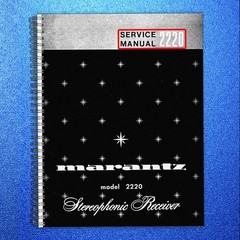 MARANTZ 2220 Service Manual – STEEL WIRE BOUND – DURABLE JACKET