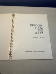 Fashions From the Loom- Handwoven Clothing Made Easy – Betty Beard