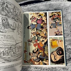 SIGNED + SKETCH Prince Valiant Page Gary Gianni Robert Wagner Mike Mignola BOOK
