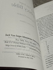 🙏 The Jack Van Impe Prophecy Bible Third Edition KJV King James Version Bible