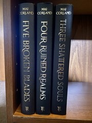 Broken Blades Deluxe Hardcover Set Mai Corland Sprayed Edges No Dust Jackets
