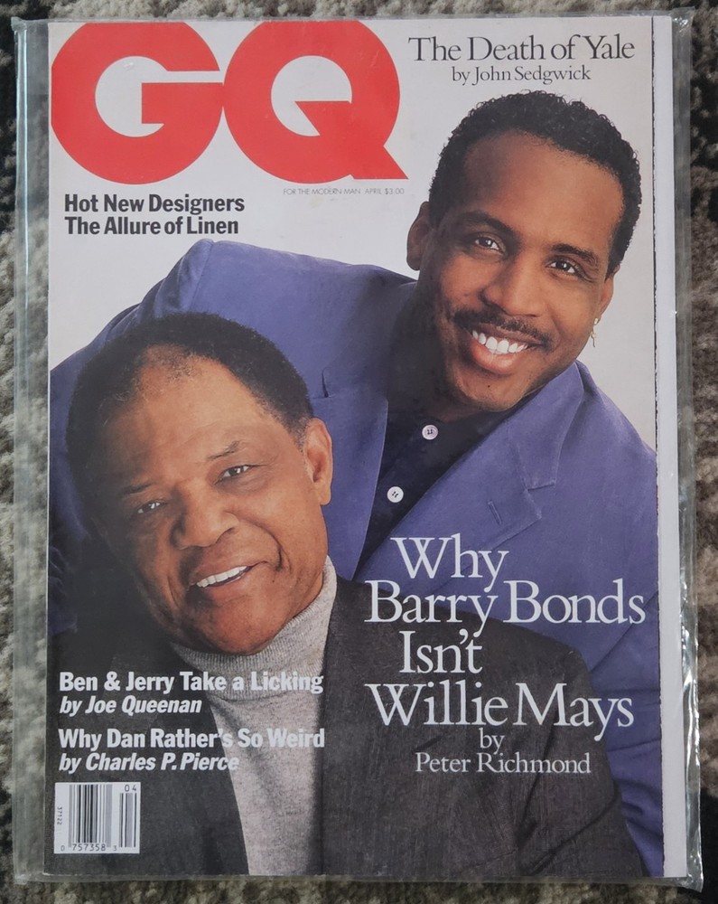 GQ Magazine Bonds/Mays April 1994