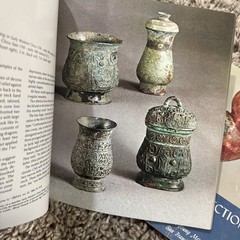 BRONZE VESSELS OF ANCIENT CHINA & Chinese Ceramics IN THE AVERY BRUNDAGE Vintage