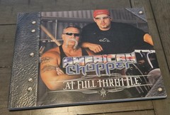American Chopper At Full Throttle Paperback Photo Book Orange County Choppers OC