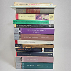 Classic Literature Book Lot Balzac Conrad Hardy Hawthorne James Melville O Henry