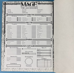 Mage: The Ascension – Rare Revised 3rd Edition Hardcover; Dierdre Brooks (2000)!