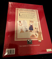 Pleasant Company Josefina Craft Kit w Pastimes Craft Book & SEALED Paper Dolls