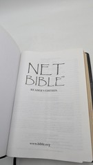 NET Bible Reader’s Edition Black Premium Bonded Leather Bible.org 2006