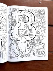 The Ultimate Alphabet Coloring Book 2 By Alannah Dyer- 8.5×11 in. Ages 4-8 Fun