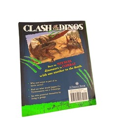 Clash of the Dinos educational paperback book elementary