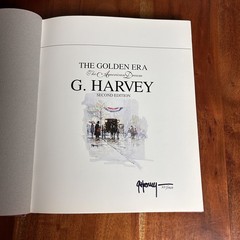 G. Harvey SIGNED The Golden Era 1992 2nd Ed.- Very Good-small rip on dust cover