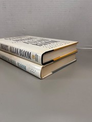 Allan Bloom Lot of 2 Books Hardcover (See Photos for Titles)