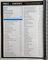 Minnesota Alexandria Area & West Central Minnesota Fishing Maps Guidebook