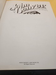 „JOHN DENVER, BACK HOME AGAIN” 1974, Paperback Music Book songs photos, 61 pages