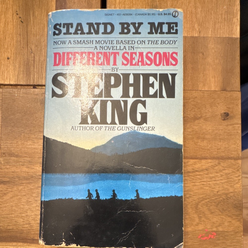 Stephen King Different Seasons Signet Paperback 1986 Film/TV Adaptation