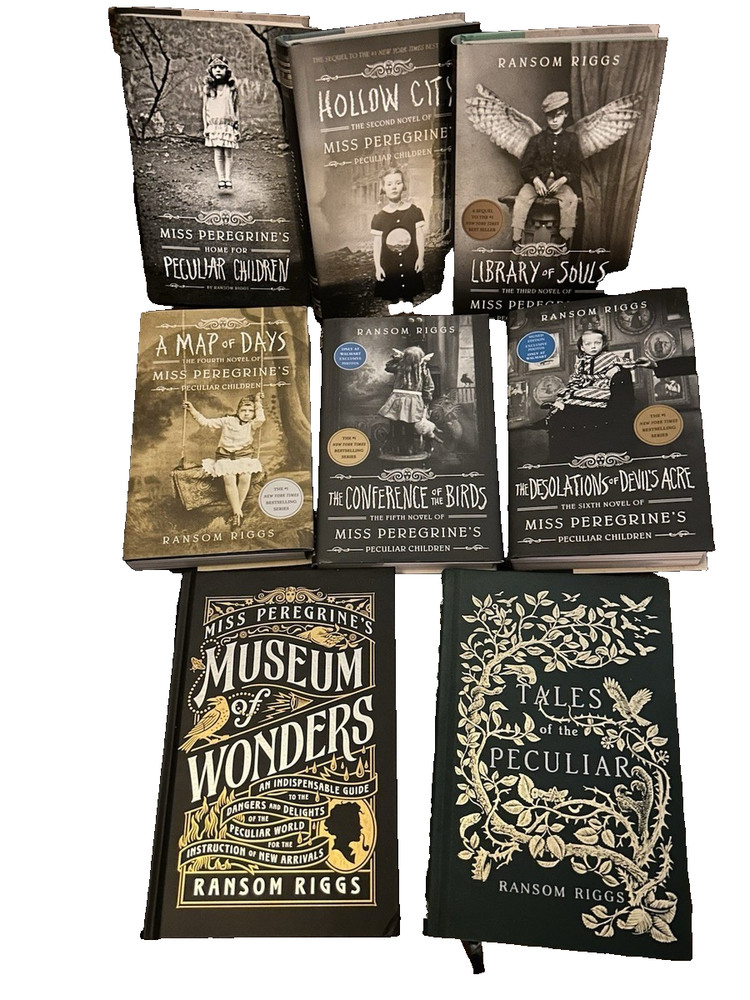 Complete Miss Peregrine Collection – 8-Book Lot (Expanded Set)