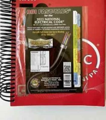 NFPA 70 National Electrical Code NEC 2023 Edition Spiral +BBI Fast Tab……..