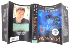 *SIGNED* First Edition ANTHONY HOROWITZ hardcover & jacket SNAKEHEAD 383 pages