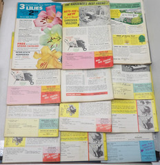 Lot of 12 Vintage Organic Gardening and Farming Magazines 1964 January-December