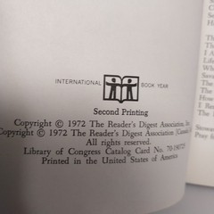 Reader’s Digest 50th Anniversary Treasury 1972 Hardcover