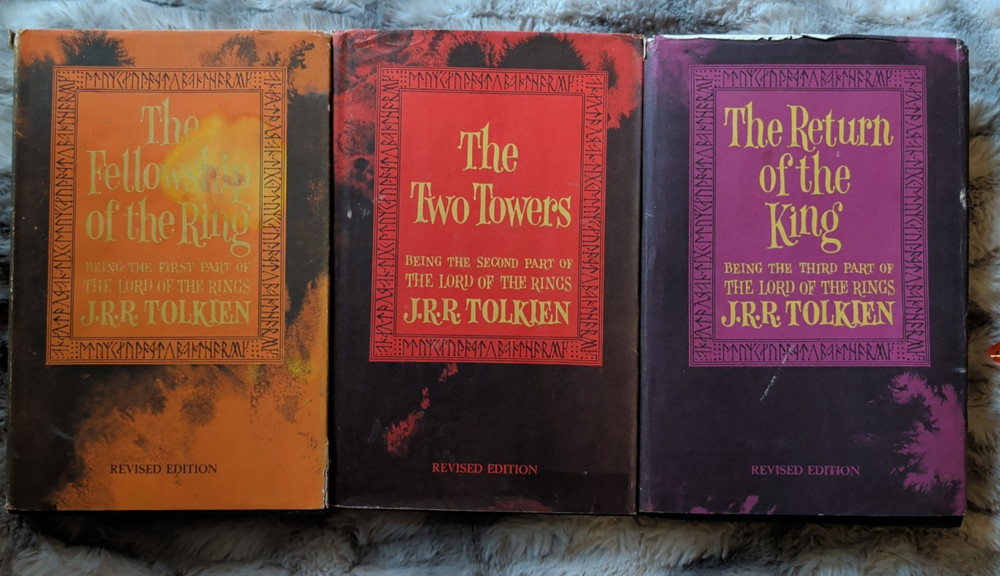 Lord of the Rings Trilogy – Revised 2nd Ed 1965 – Box Set 3 – Maps Intact