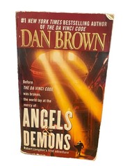 Dan Brown Angels & Demons Robert Langdon Pocket Books 2000 1st Ed Paperback