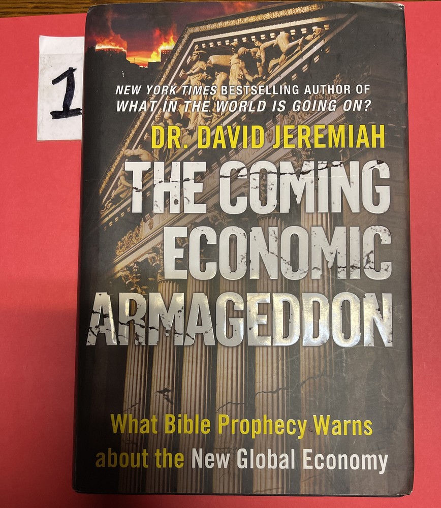 The Coming Economic Armageddon American Dream book by Dr. David Jeremiah HC DJ