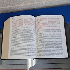 HENRY MORRIS STUDY BIBLE KJV GENUINE LEATHER KING JAMES VERSION HOLY BIBLE