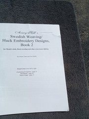 Avery Hill’s SWEDISH WEAVING/HUCK EMBROIDERY Designs Book II READ DESCRIP