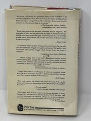 A Passion for Equality : George Wiley & the Movement by Nick & Mary Kotz SIGNED