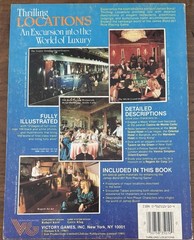 Thrilling Locations 007 James Bond Victory Games 1985 Role Playing