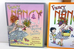 Lot of 5 Fancy Nancy Hardcover Books 3 w/DJs by Jane O’Connor Posh Puppy & MORE