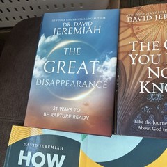11 Dr. David Jeremiah Books Prophesy/Christian Living/Study Guides 3 HB 1 Signed