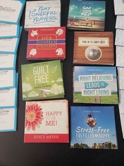 Lot 65 + Faith Teaching CD’S Joseph Prince God At Work You At Rest Some New