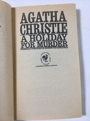 A Holiday For Murder – Agatha Christie (Paperback, 1969)