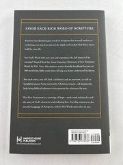 Harvest Handbook Ser.: The Harvest Handbook of Key Bible Words New Testament…