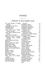 1903 Cooking In Old Créole Days Vintage Cook Book 144 Pages