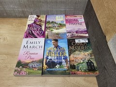 Lot Of 25 Romance Paperbacks Various Authors Mixed Set