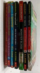 Vintage Goosebumps RL Stine Book Lot of 7 From 90s- 2000s Paperbacks