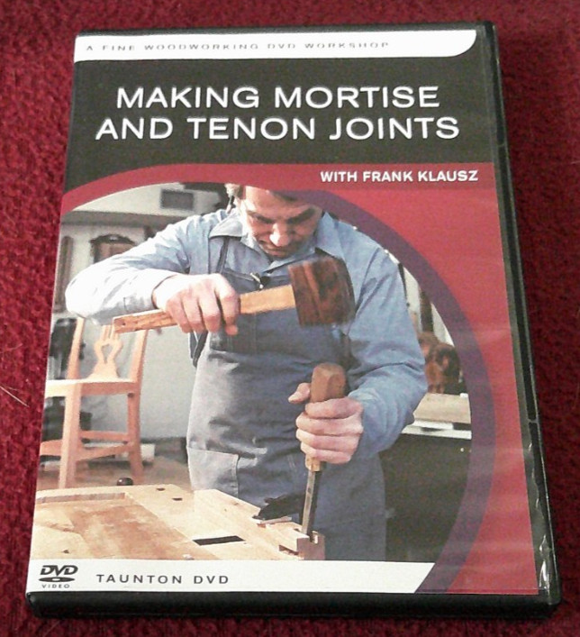 Making Mortise and Tenon Joints with Frank Klausz DVD Fine Woodworking Workshop