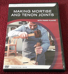 Making Mortise and Tenon Joints with Frank Klausz DVD Fine Woodworking Workshop
