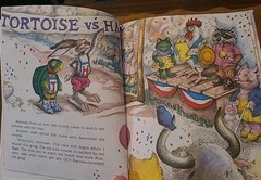 The Tortoise and the Hare by Janet Stevens Reading Rainbow Weekly Reader RARE