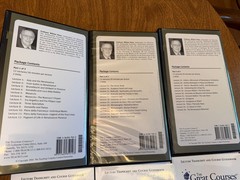 Great Courses: Great Artists of the Italian Renaissance 3 books & 6 DVDs w/books