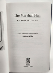 Marshall Plan 1993 Hardcover by Michael Wala Berg Publishing ISBN – 0854963502