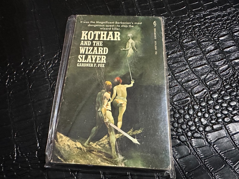 Kothar And The Wizard Slayer Paperback Book by Gardner F. Fox 1970 (UNREAD)