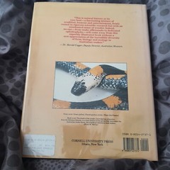 VTG AUSTRALIAN SNAKES: A NATURAL HISTORY Richard Shine Hardcover Dust Jacket VG