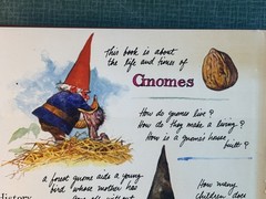 Gnomes by Poortvliet Huygen 1977 1st Edition HCDJ Hardcover DJ Vintage 70s Retro