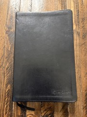 2017 Black Simulated Leather Large Print LDS Triple Indexed 9-1/2” X 6-1/4”