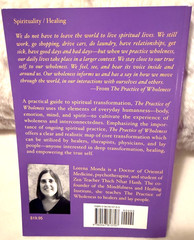 THE PRACTICE OF WHOLENESS : SPIRITUAL TRANSFORMATION IN By Lorena Monda **NEW**